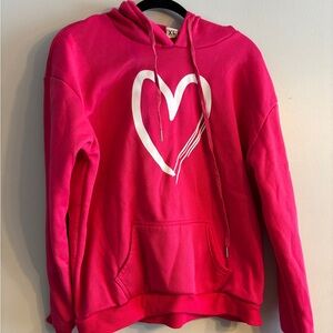 Pink Heart Hoodie